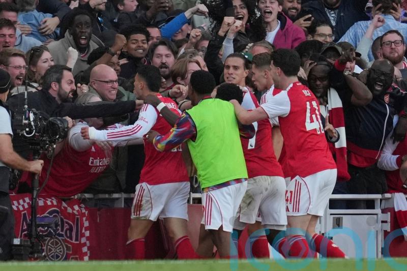 Arsenal super sub Gabriel Martinelli strikes again to deny Man City huge victory