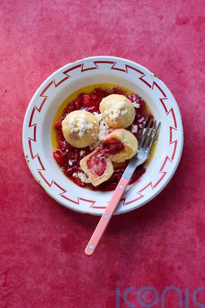 Evie Harbury’s strawberry dumplings recipe
