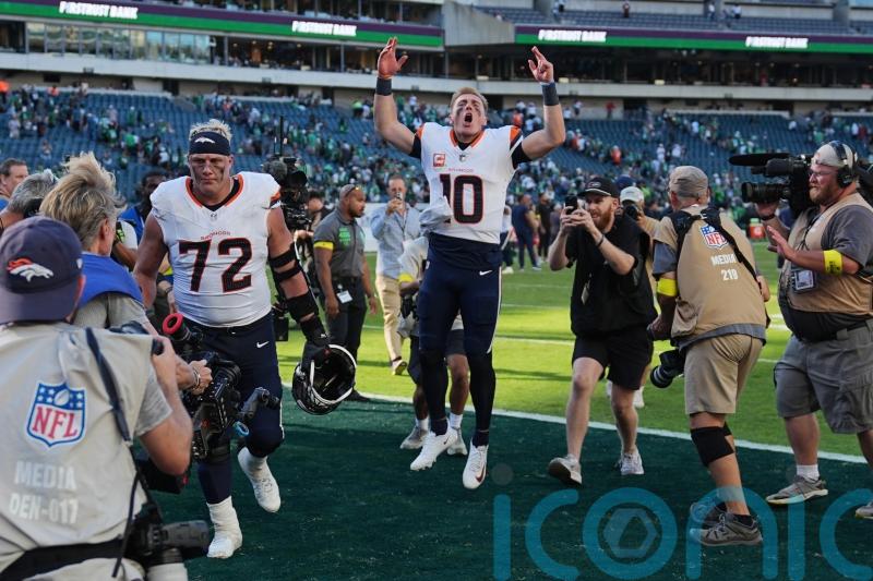 Denver Broncos hit back to end Philadelphia Eagles’ unbeaten record