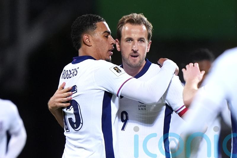 Harry Kane double leads England to World Cup with rout of Latvia
