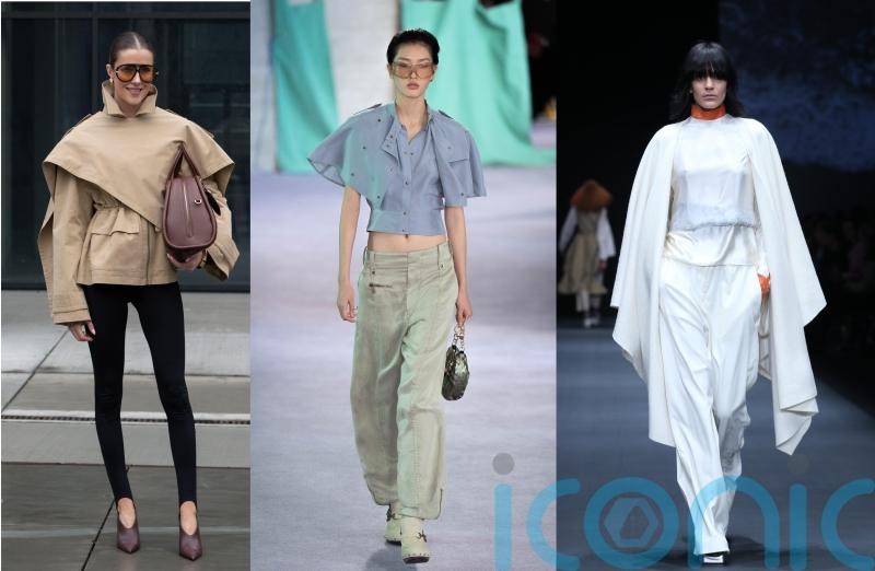 How to wear the cape coat trend