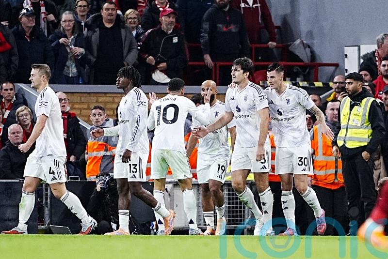 Liverpool v Man Utd: Late Harry Maguire header seals late Anfield win for United