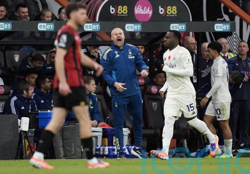 Sean Dyche rues ‘down day’ for Nottingham Forest but frustrated by corner call