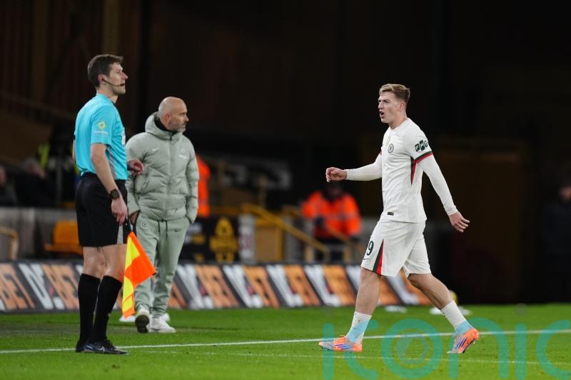 Chelsea boss Enzo Maresca unimpressed by ‘stupid’ Liam Delap red card at Wolves