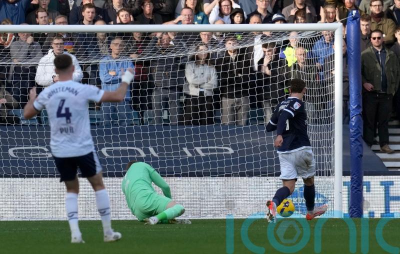 Millwall hit back to draw at home to Preston after Daniel Iversen error