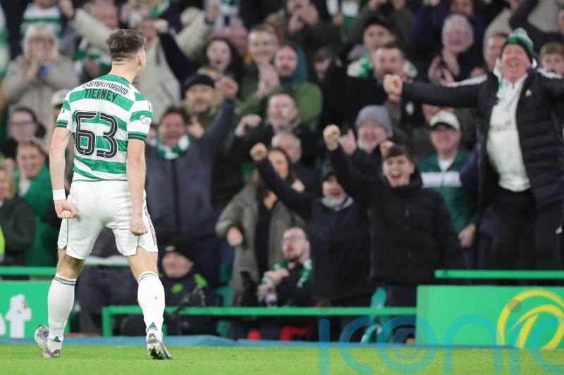 Celtic thrash Kilmarnock as Kieran Tierney scores first goal since return