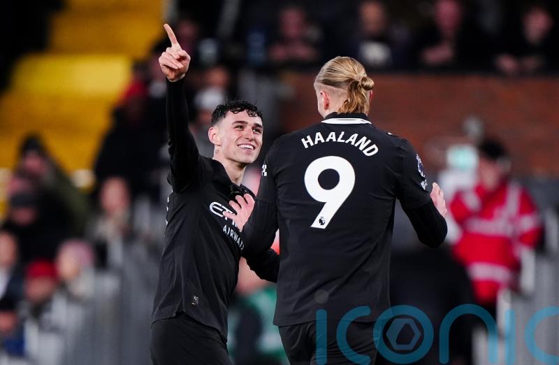 Erling Haaland reaches milestone as Man City hold on to win nine-goal thriller