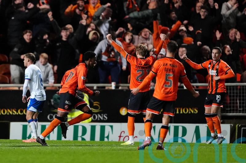 Nedim Bajrami scores late penalty to rescue point for Rangers at Dundee United
