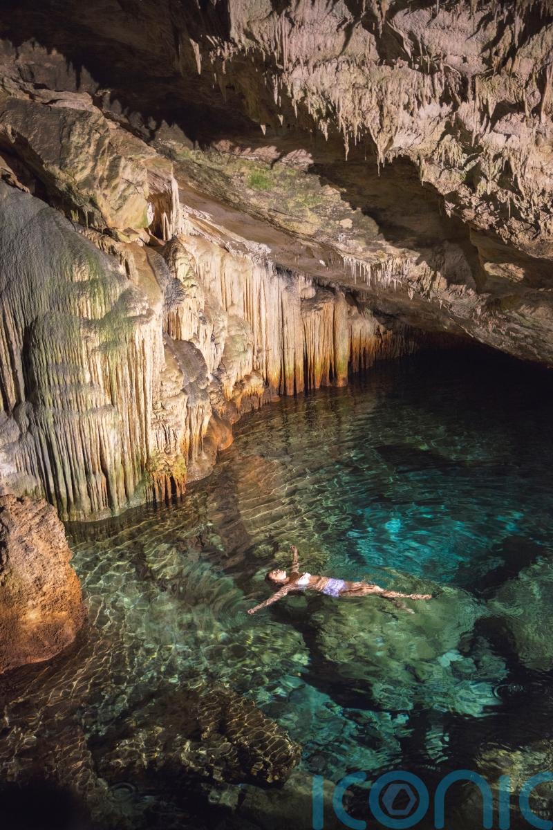 I visited a spa in a 500,000-year-old cave in Bermuda