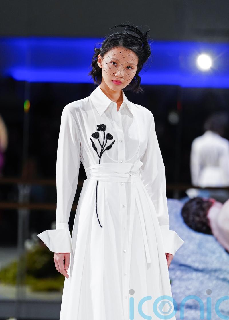Patrick McDowell nods to Dior&rsquo;s New Look at London Fashion Week