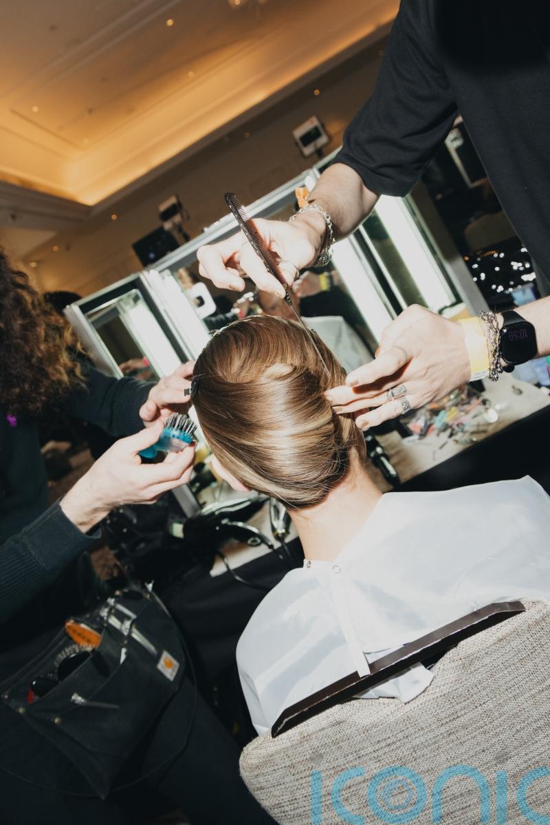 Conner Ives makes the French twist the new slicked-back bun