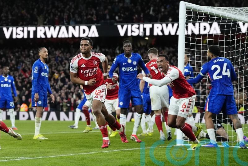 Jurrien Timber hands Arsenal crucial win over 10-man Chelsea