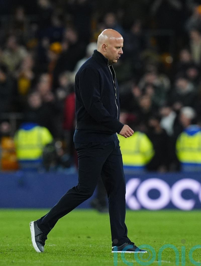Frustrated Arne Slot rues shock &lsquo;setback&rsquo; as Liverpool beaten by Wolves
