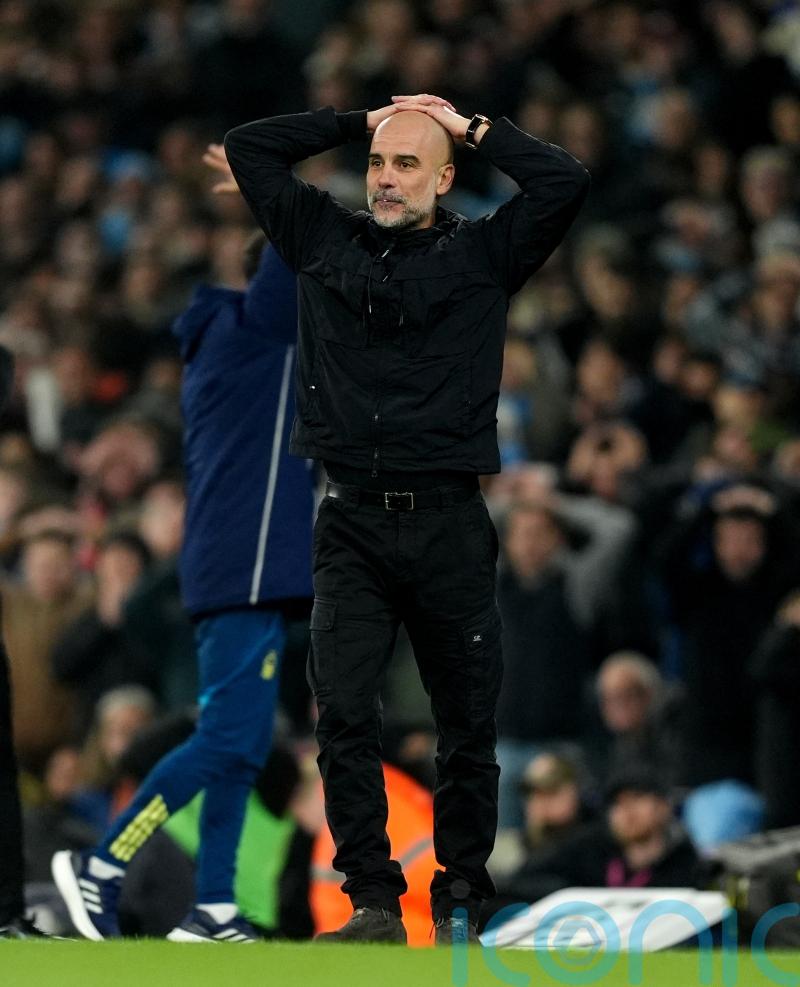 Pep Guardiola defends Man City display after costly Nottingham Forest draw