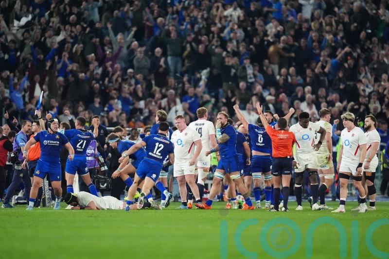 England handed historic defeat in Italy to pile pressure on Steve Borthwick