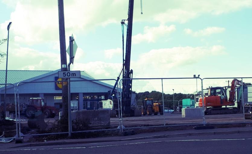 Construction work commences at Lidl in Edenderry