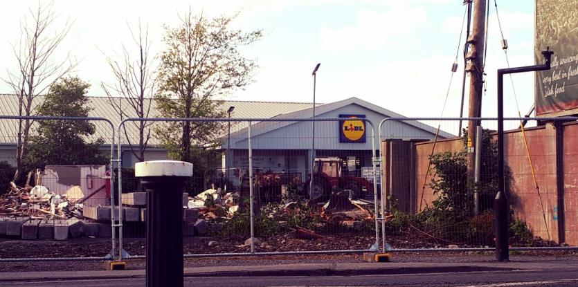 Construction work commences at Lidl in Edenderry