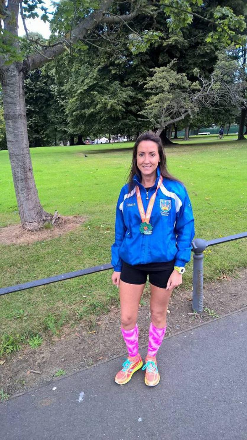 Lavinia Leahy pictured at the National Half Marathon_2017