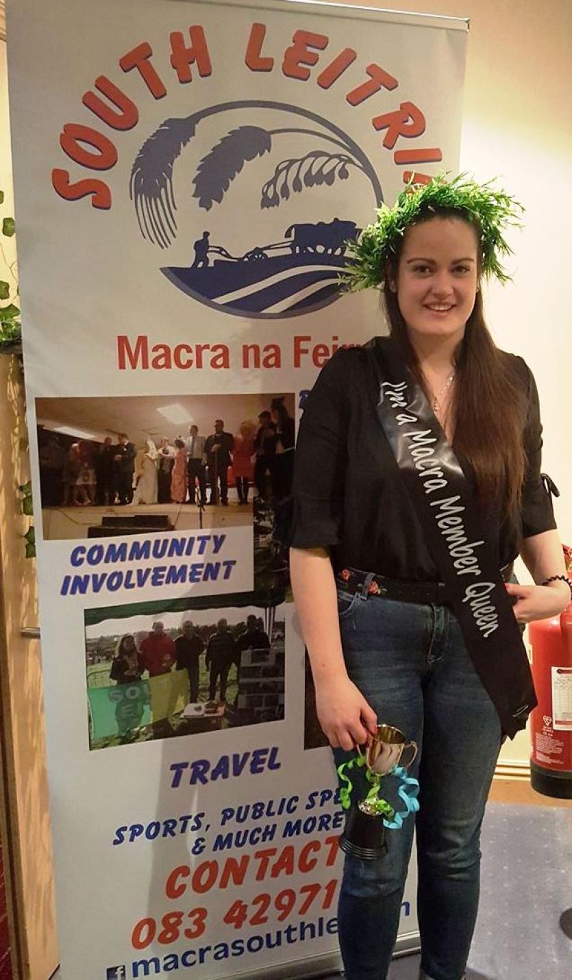 Club member Sarah Jane Egan was crowned Queen of the I'm a macra member get me out of here 