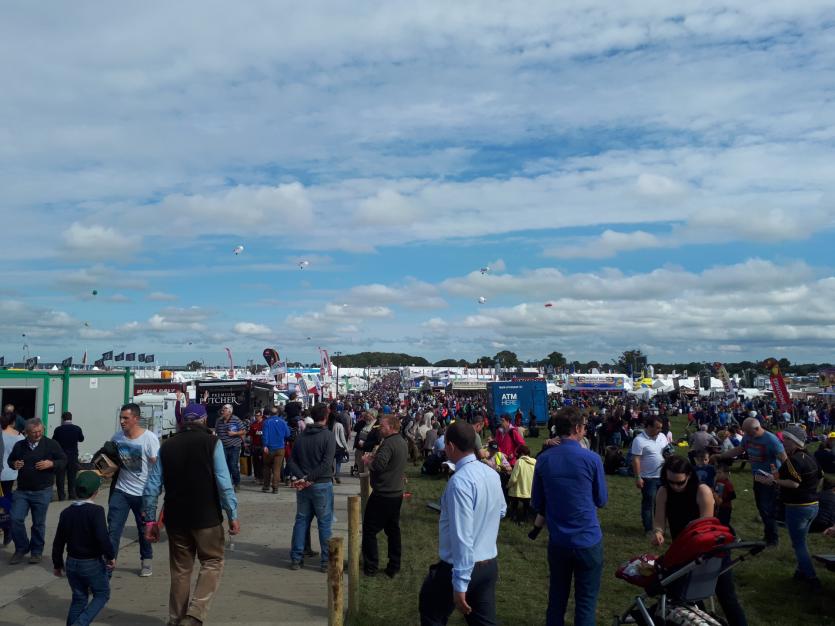 112,500 people in attendance for Day 1 of Ploughing 2017 - Photo: Justin Kelly