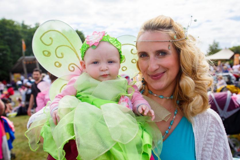 Leah and Sandra Conway at the Boora Fiary event in July 2017