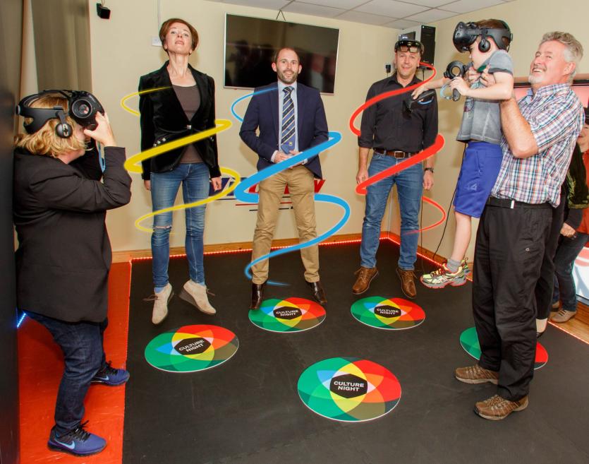 A virtual reality party marks Culture Night 2017 in Tullamore