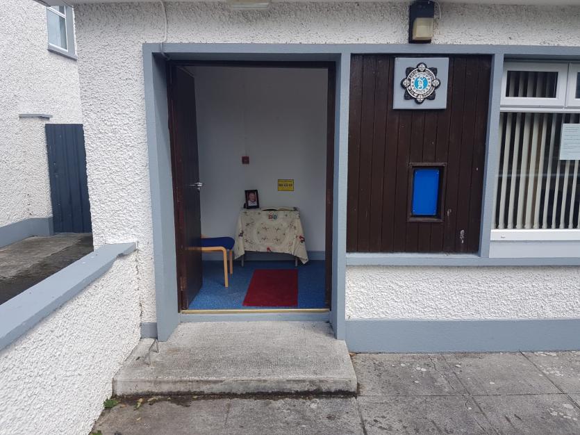 The Book of Condolence in Cloghan Garda Station for Colm Horkan (RIP)