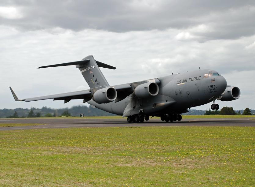 Listen: Pilot of massive US Air Force plane flies over the Midlands to say hello