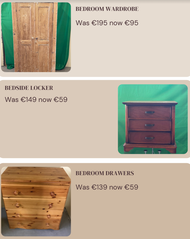 Chisel & Oak, one of Limerick's newest furniture shops, selling both
