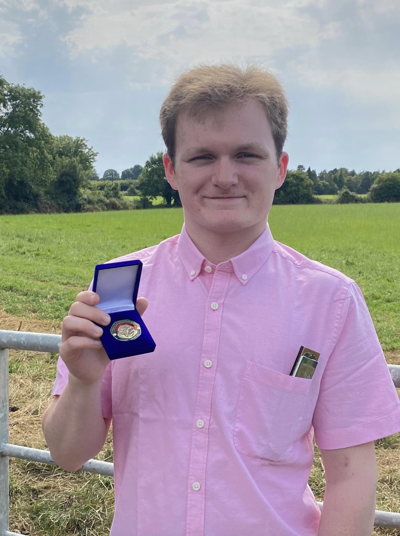 William Holmes and his medal