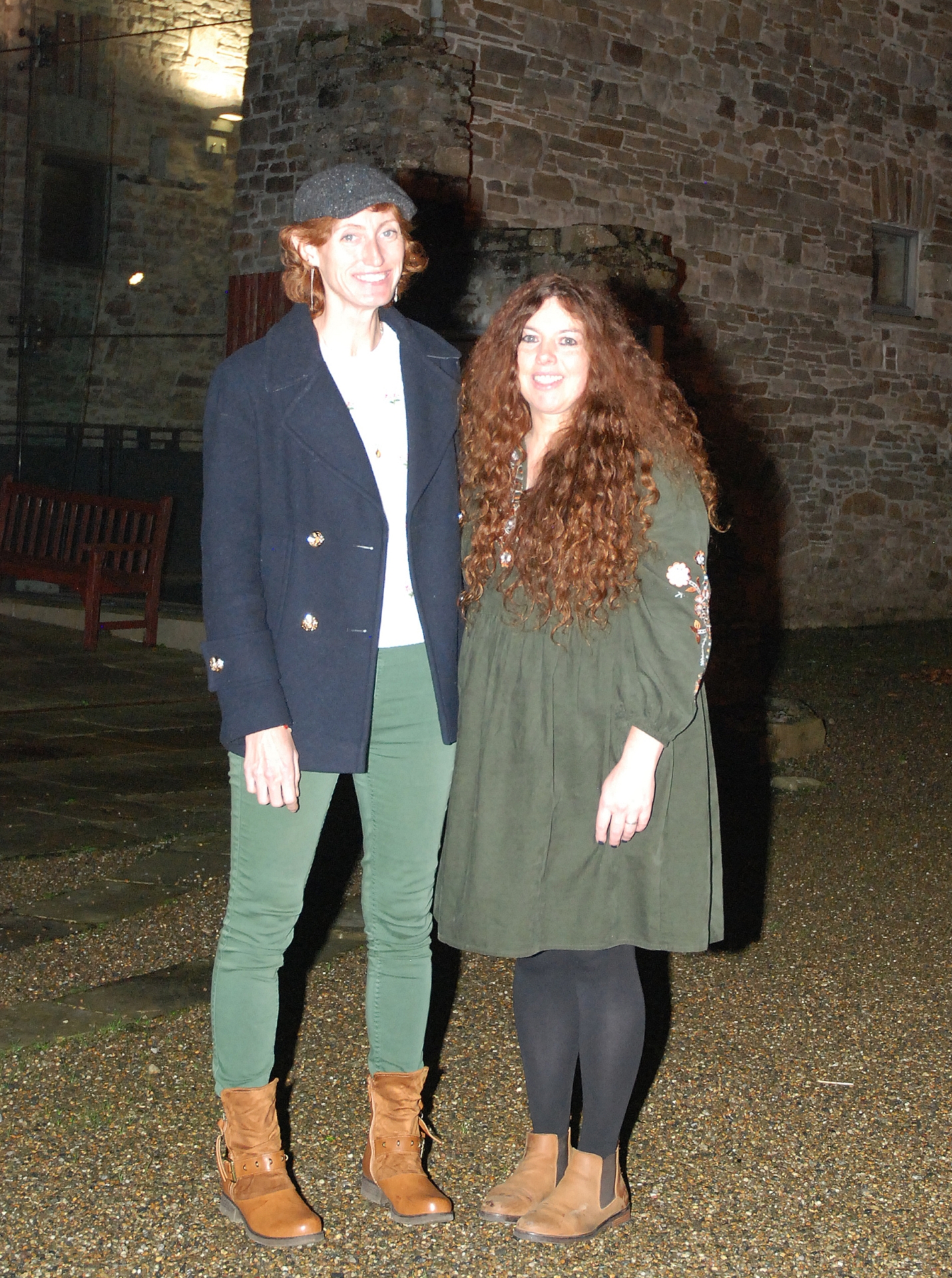 Welcoming the audience to the first Black Mills Session were Roscrea Heritage Society members and event organisers Brí Green and Pamela Aitken Flannery. Photo: PJ Wright