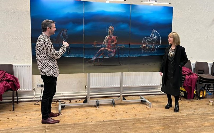 Offaly artist reads heartfelt prayer at Vicky Phelan's memorial service