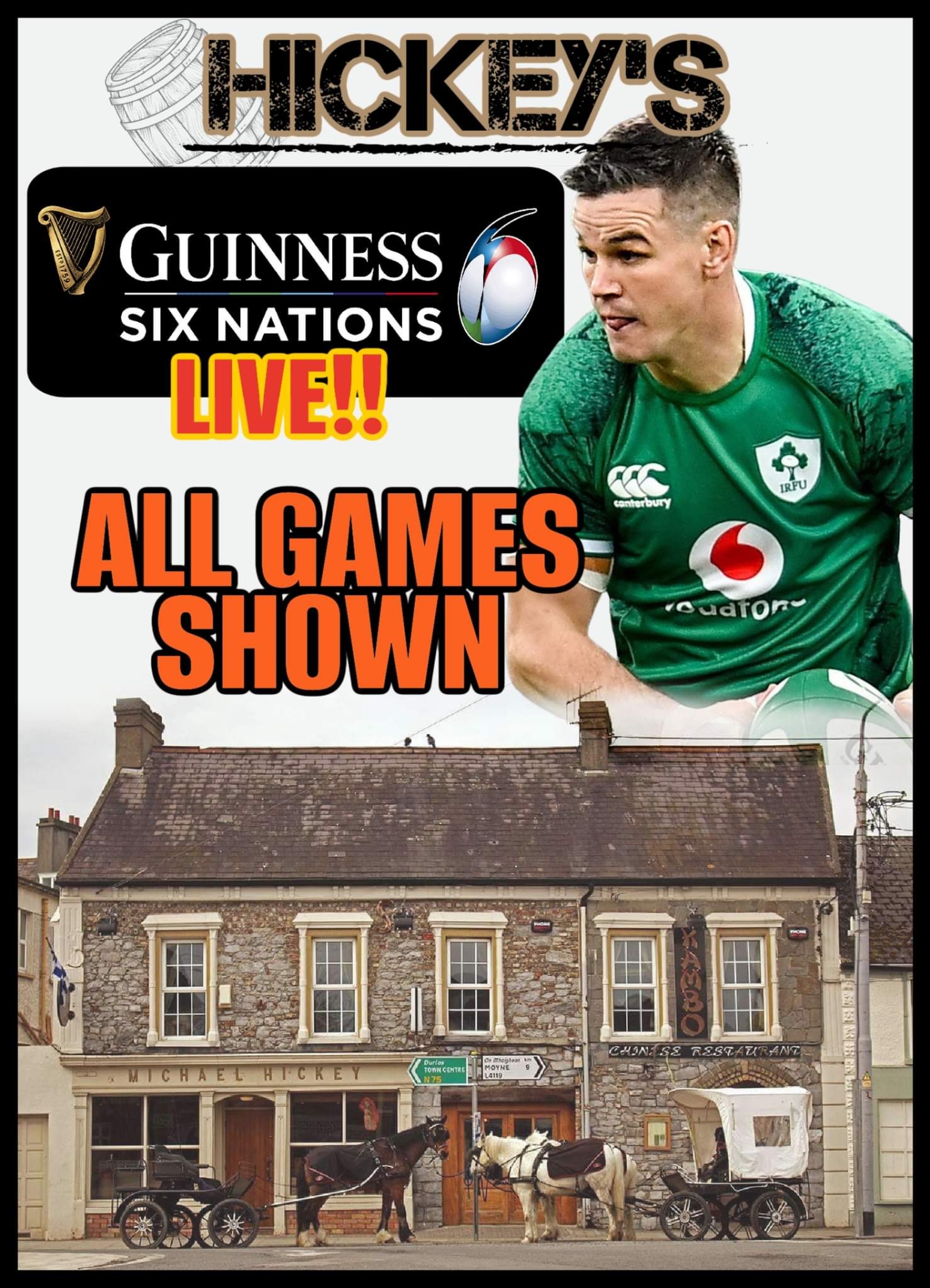 Six Nations in Tipperary Weve got you covered with the best places in Thurles for food and drinks this weekend