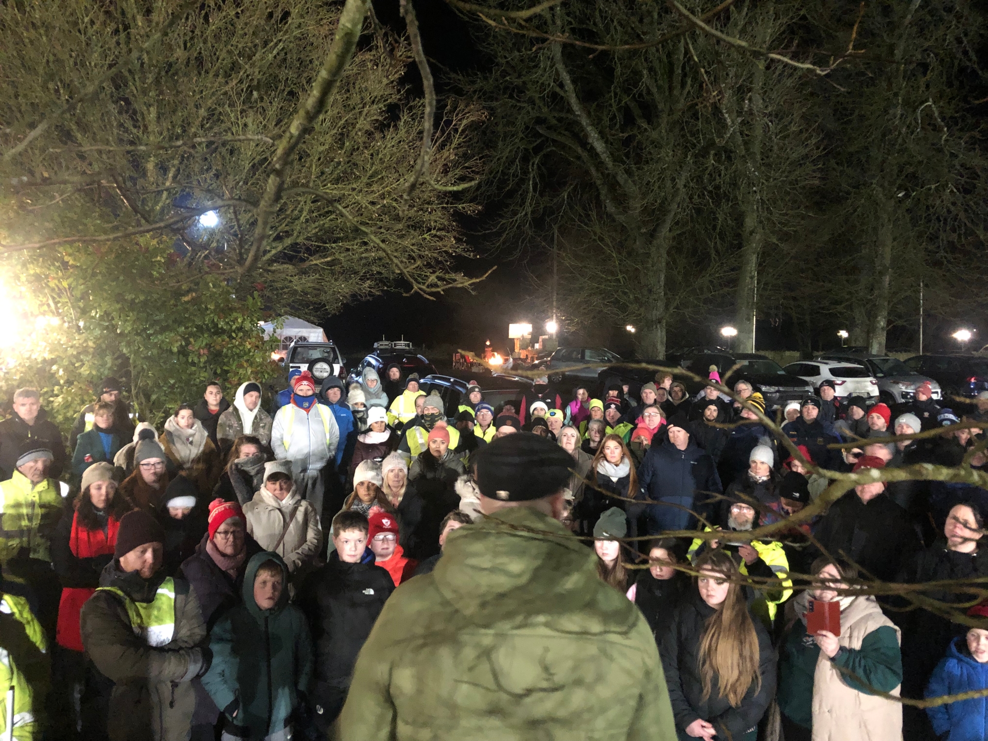 Roscrea Racket Hall protest