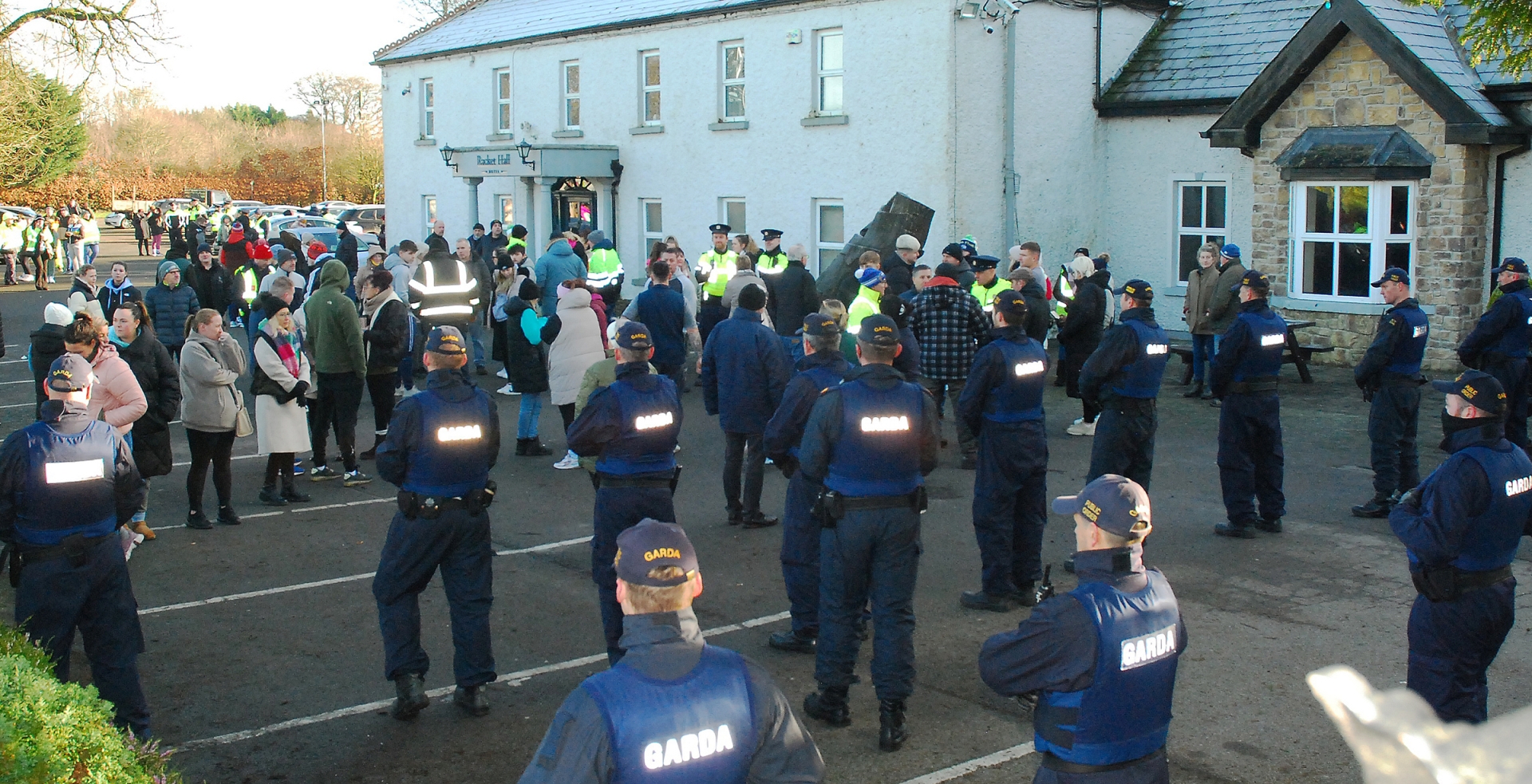 Roscrea Racket Hall protest