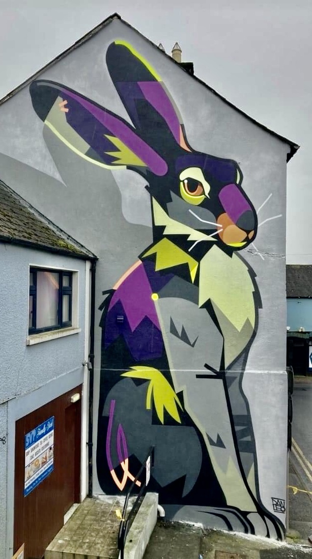 roscrea hare mural church street