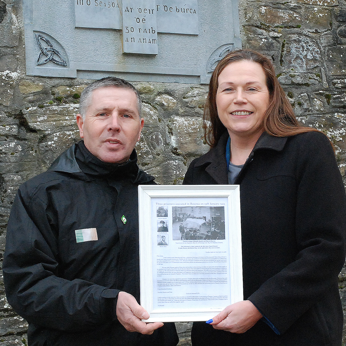 michael donovan roscrea civil war commemoration louise o'reilly
