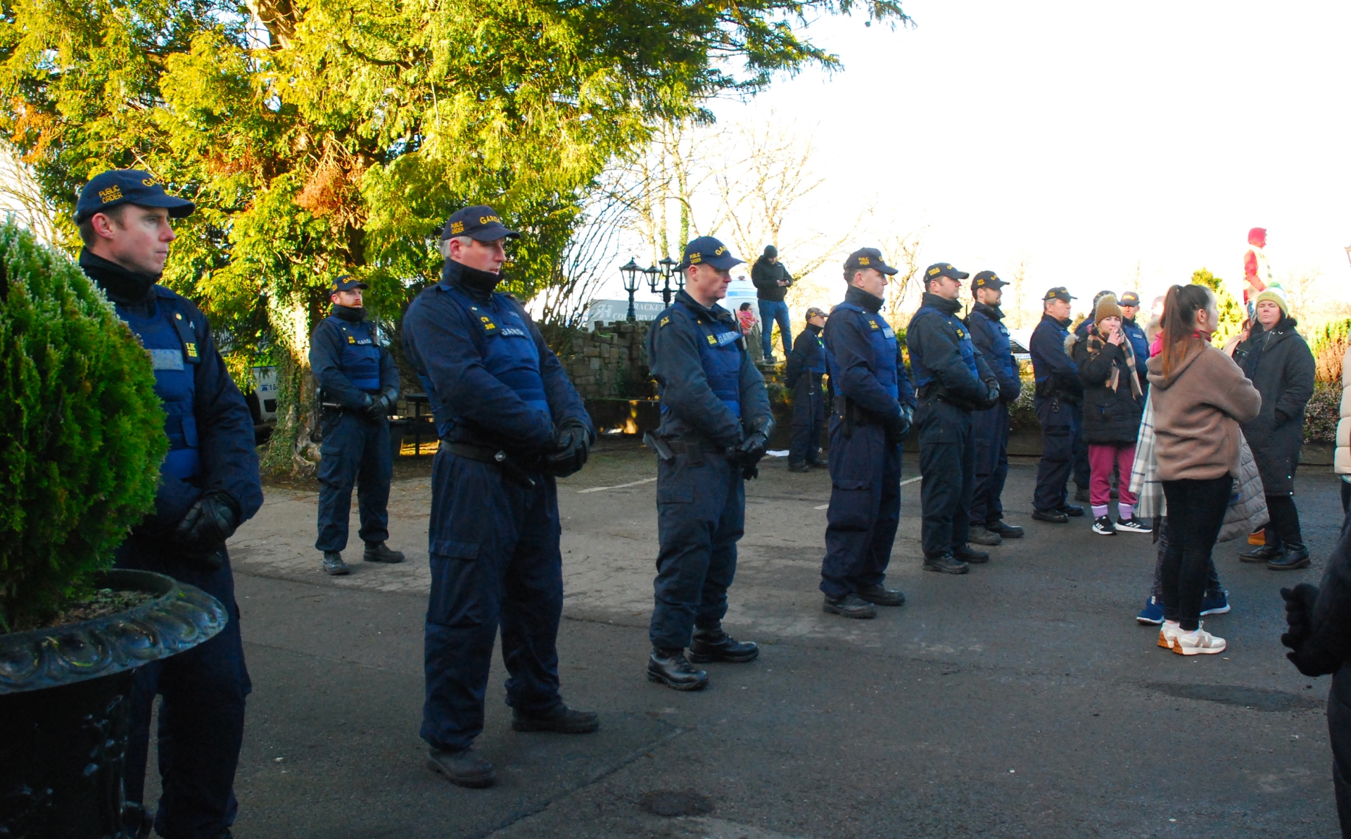 roscrea racket hall garda riot squad