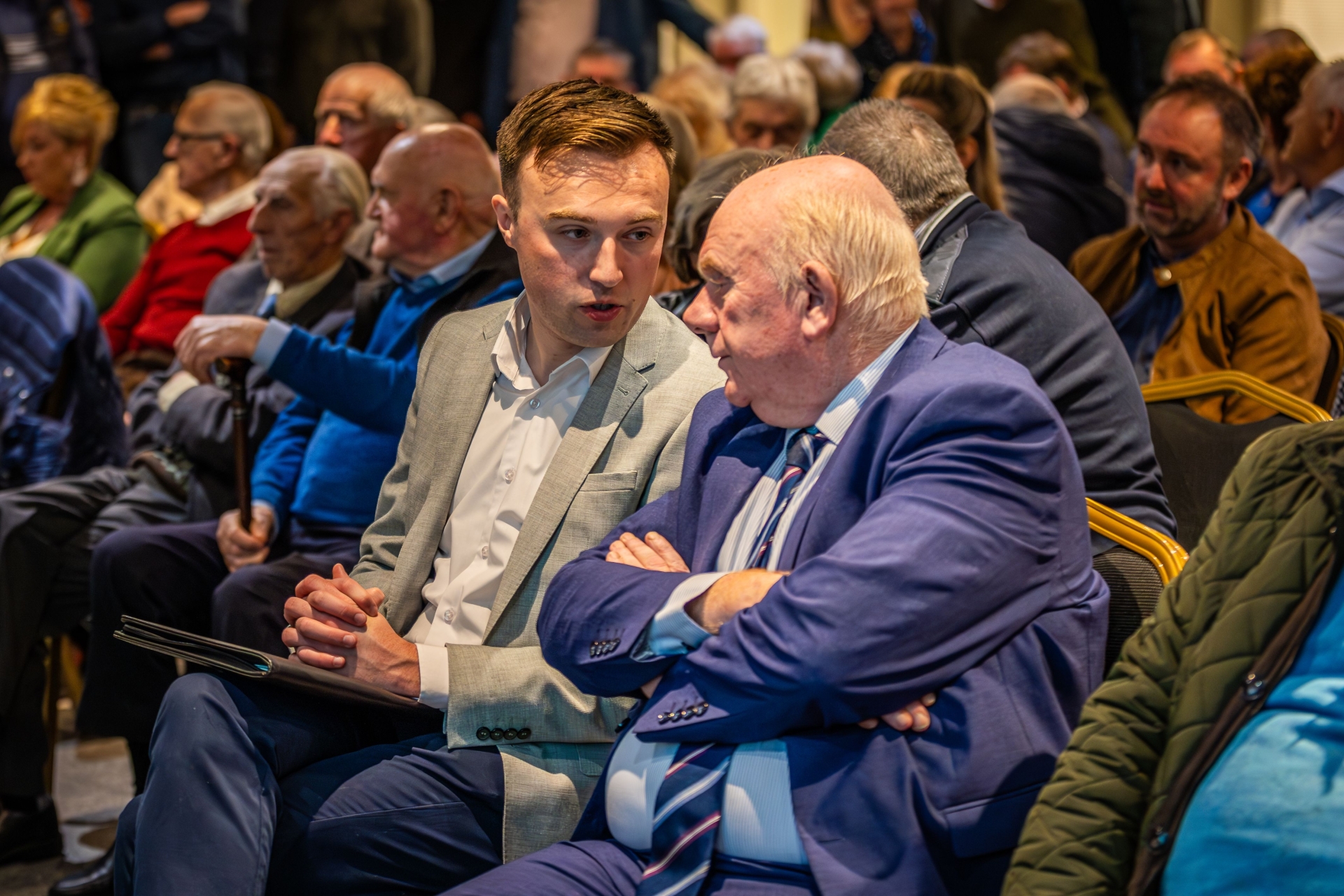 Ryan O'Meara woth Jackie Cahill - General Election 2024