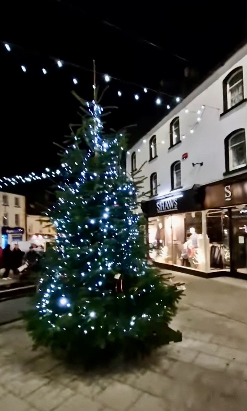Roscrea Christmas Tree Market Square 2024