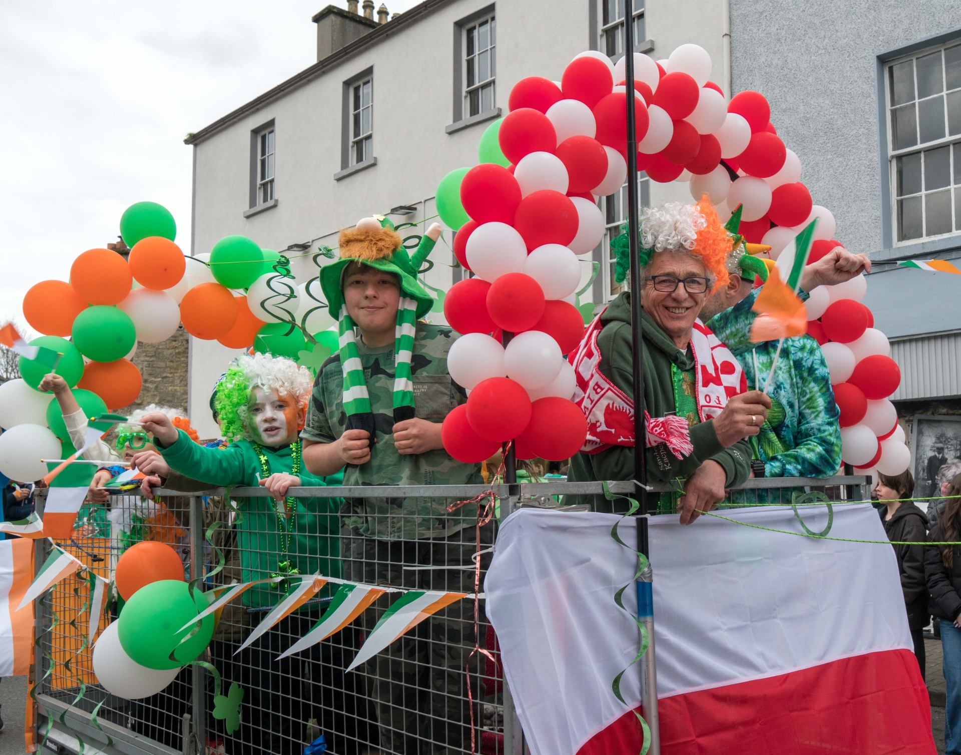 where was the first saint patricks day parade held