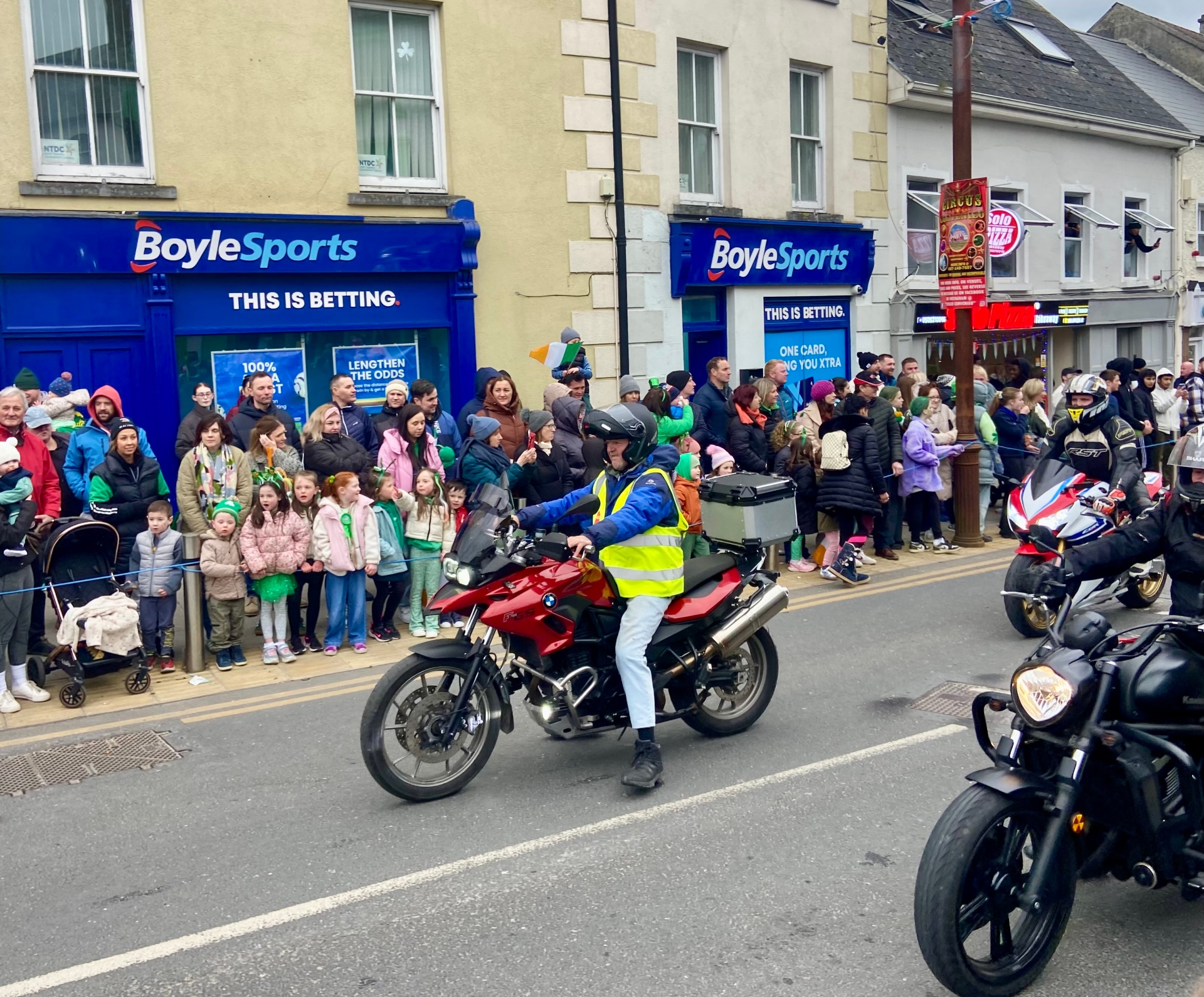 Arthur Crawford Roscrea Parade Free Spirit MCC